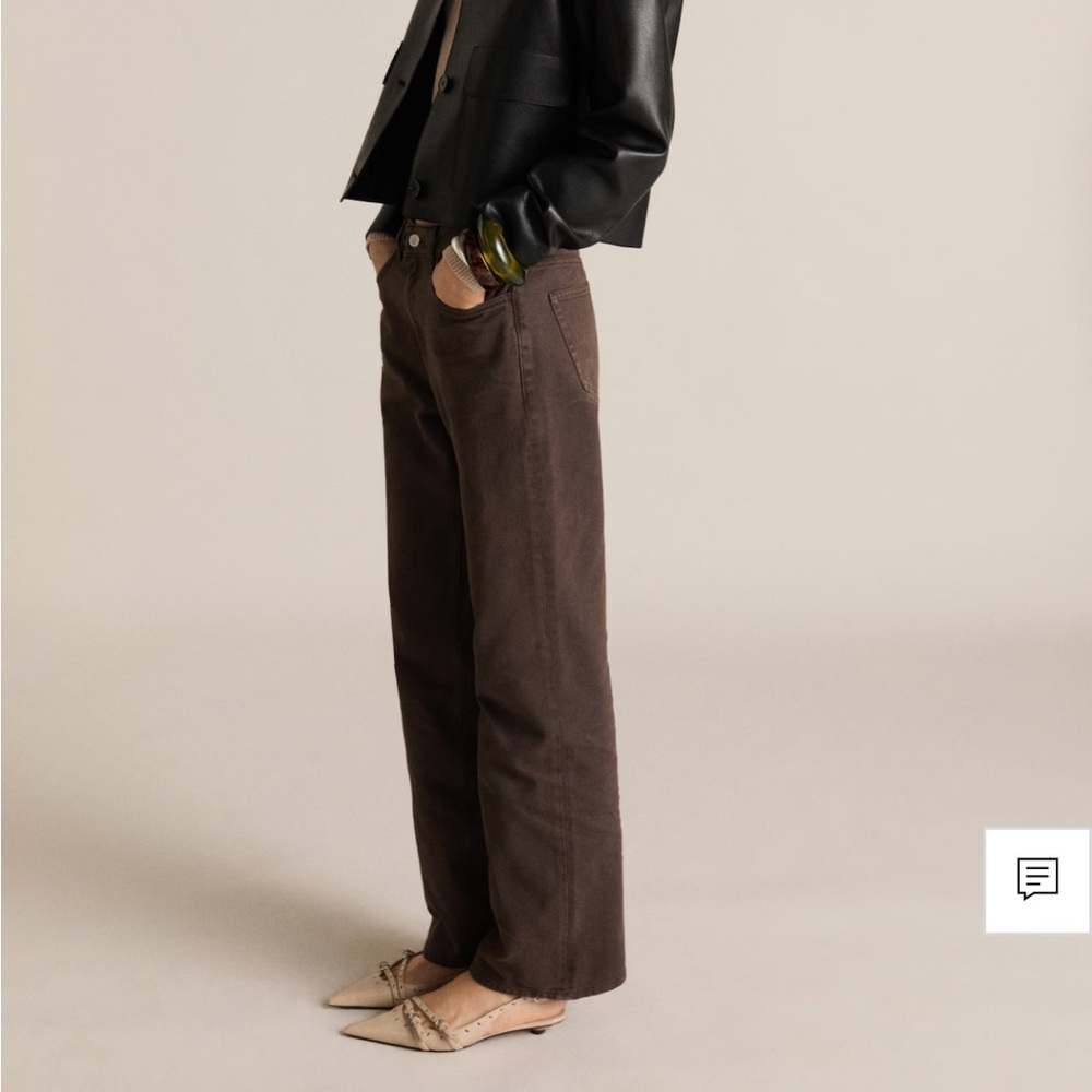 Mango Brown Jeans
